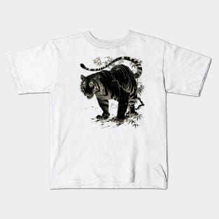 japanese tiger Kids T-Shirt